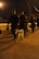 Canine handlers from an elite 57-person team, known as the Urban Search and Rescue Task Force 2 (CA-TF2), board a C-17 Globemaster III aircraft at March ARB, Calif., April 26, 2015. The CA-TF2 team, sponsored by the Los Angeles County Fire Department, Calif., was activated by the U.S. Agency for International Development's Office of U.S. Foreign Disaster Assistance on Sunday to deploy to Nepal in support of earthquake emergency rescue operations. (U.S. Air Force photo/Senior Airman Russell S. McMillan)