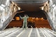 Senior Airman Evan Austin, 15th Airlift Squadron, loadmaster, Joint Base Charleston, S.C., directs a 60-K Loader carrying emergency search and rescue equipment on the flight line at March Air Reserve Base, Calif., April 26, 2015. The cargo includes sonar detection devices, heavy concrete cutting equipment, generators and more that will be used by an elite 57-person team, known as the Urban Search and Rescue Task Force 2 (CA-TF2), in support of earthquake emergency rescue operations in Nepal. (U.S. Air Force photo/Senior Airman Russell S. McMillan)