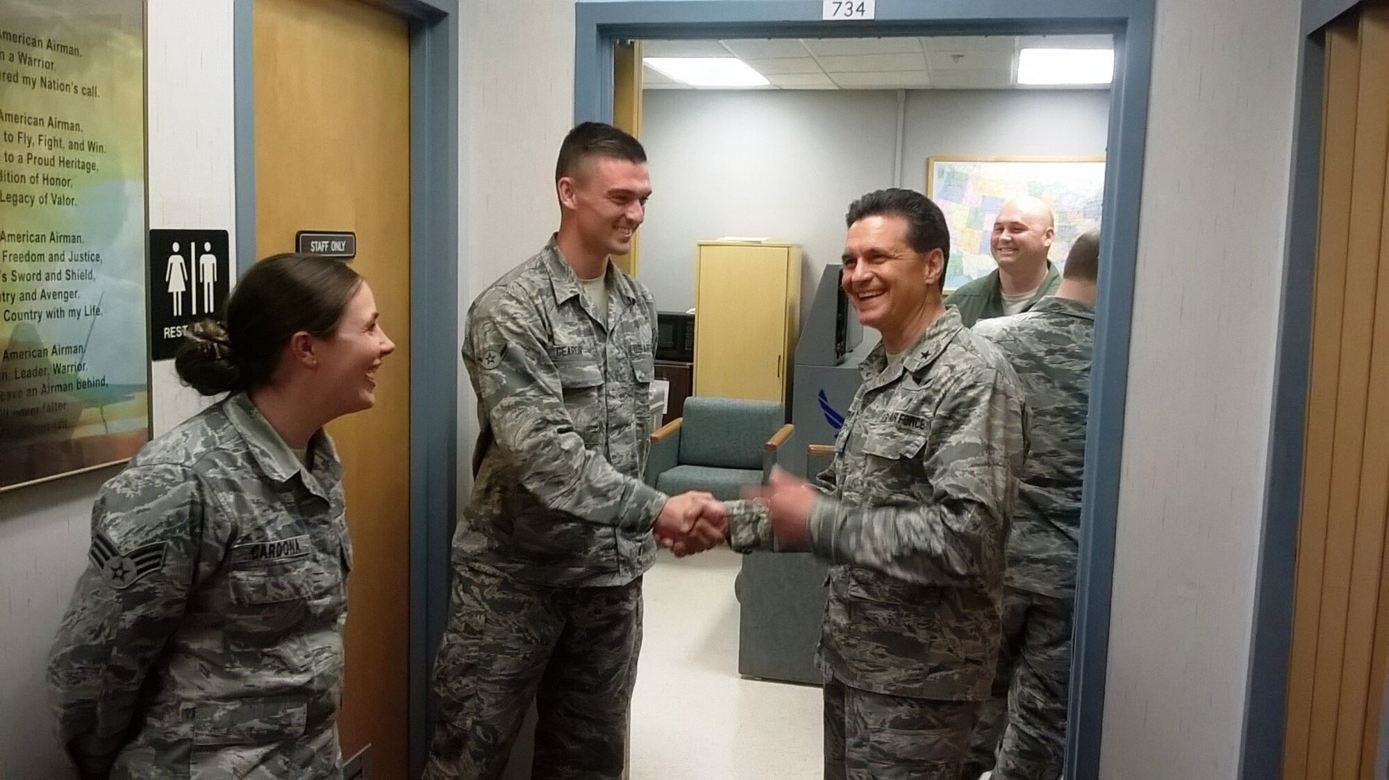 Brig. Gen. Murphy visits 49th MDG