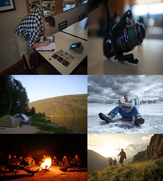 The Minot Outdoorsman Association is a club for all Airmen stationed at Minot Air Force Base, N.D. and their mission is to introduce Airmen to North Dakota’s outdoor sports by closing the gap between knowledge, experience and resources. (U.S. Air Force graphic/Airman Christian Sullivan)