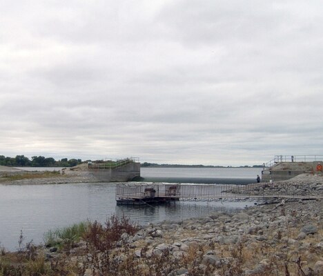 Marsh Lake Dam, near Appleton, Minnesota