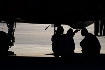 Staff Sgt. Robert James Jr., 61st Aircraft Maintenance Unit dedicated crew chief, provides insight on the F-35 Lightning II at Laughlin Air Force Base, Texas, May 1, 2015. James is one of more than 1,000 specially trained F-35 maintainers trained with simulators like the weapons loading trainer at Eglin Air Force Base, Florida Integrated Training Center. The simulators provide realistic maintenance training without taking the aircraft off the flight line. (U.S. Air Force photo by Tech. Sgt. Steven R. Doty)