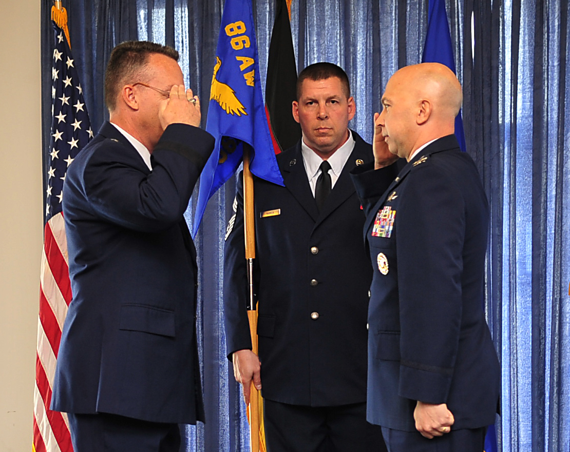 86th Msg Welcomes New Commander Ramstein Air Base Article Display 