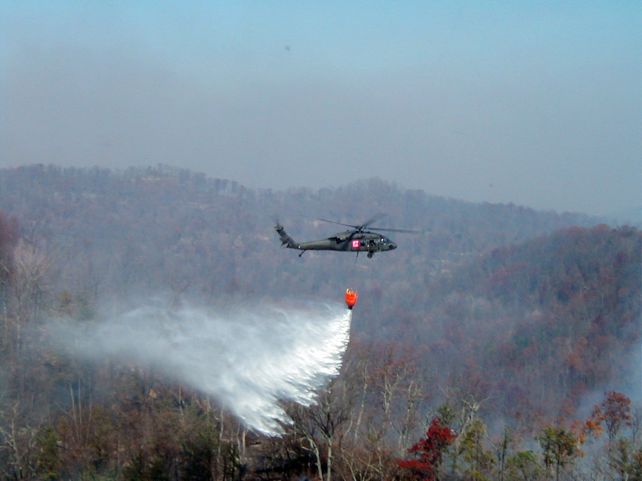 Kentucky Guard fights fires at Fort Knox > National Guard > Guard News