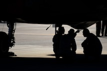 Staff Sgt. Robert James Jr., 61st Aircraft Maintenance Unit dedicated crew chief, provides insight on the F-35 Lightning II at Laughlin Air Force Base, Texas, May 1, 2015. James is one of more than 1,000 specially trained F-35 maintainers trained with simulators like the weapons loading trainer at Eglin Air Force Base, Florida Integrated Training Center. The simulators provide realistic maintenance training without taking the aircraft off the flight line. (U.S. Air Force photo by Tech. Sgt. Steven R. Doty)