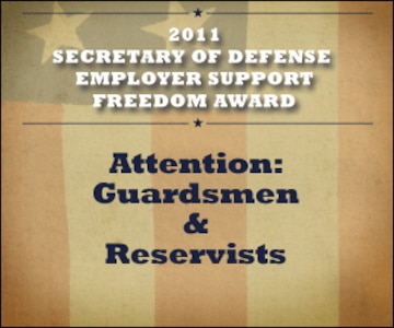 Freedom Award online ad