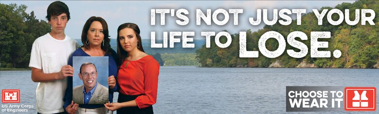 Facing the loss of husband and father, family members Melanie, Madeline and Kenyon willingly stepped forward to tell their story of “Being Left Behind.” The family permitted unprecedented access to the Little Rock District Water Safety Team to “share” a personal message. Posing for a family portrait, the photo was used on water safety billboards across central Arkansas. The accompanying slogan “It’s not just your life to LOSE” emphasized families also lose when a life jacket is not worn. Ken Brindley’s sacrifice, losing his life to save another, serves as an inspiration to change public attitudes toward life jacket wear when on or near the water. The family’s contributions to water safety education serve as a testament to Ken, Melanie, Madeline and Kenyon Brindley, and reflect great credit and praise for the Brindley Family. 
Ken Brindley sacrificed his life attempting to rescue a drowning man in Destin, Florida.
