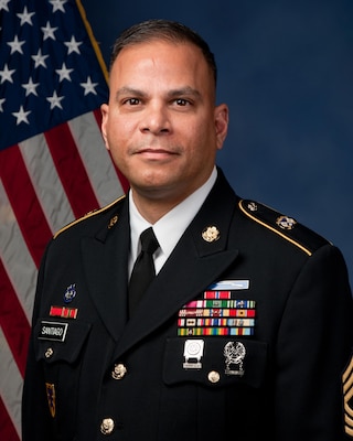 Command Sergeant Major Orlando Santiago