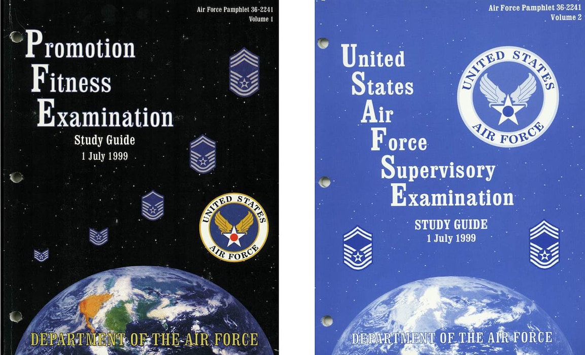 1999 Enlisted Study Guide Covers