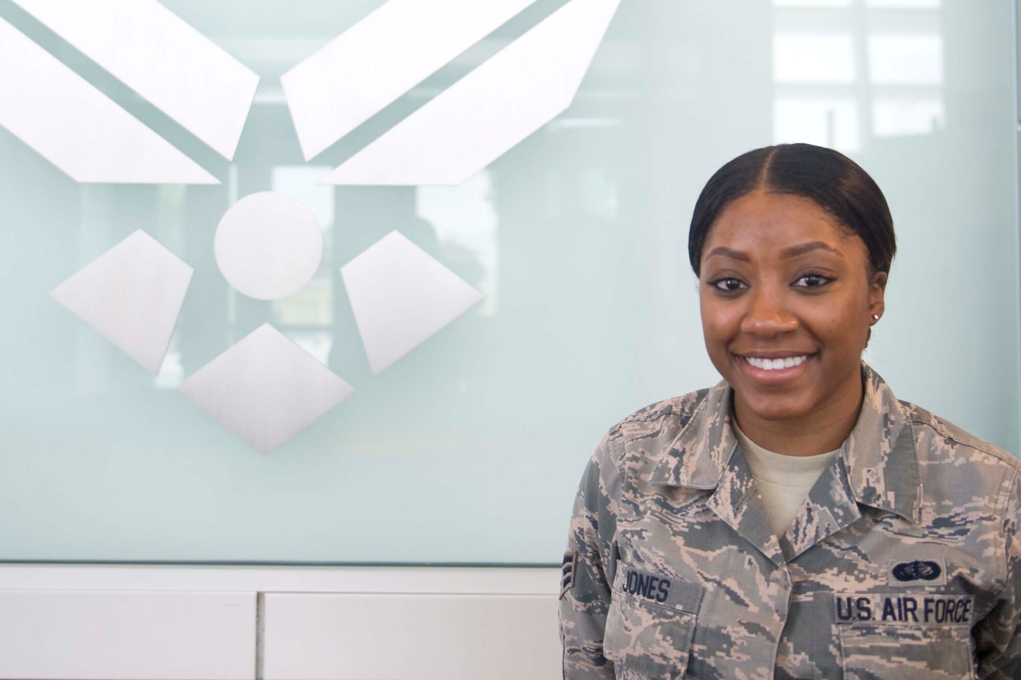 “One memory I have of my mother is her coming in my room every single morning and giving me a kiss on the forehead and telling me she loves me. It didn’t matter if she was mad at me or if I was sick. A mother’s kiss and love is the best medication.” – Senior Airman Jacqueline Jones, 99th Force Support Squadron fitness specialist