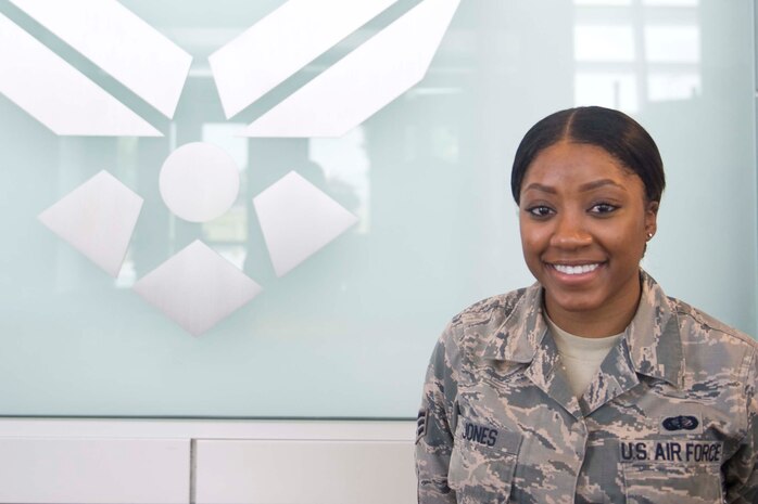 “One memory I have of my mother is her coming in my room every single morning and giving me a kiss on the forehead and telling me she loves me. It didn’t matter if she was mad at me or if I was sick. A mother’s kiss and love is the best medication.” – Senior Airman Jacqueline Jones, 99th Force Support Squadron fitness specialist