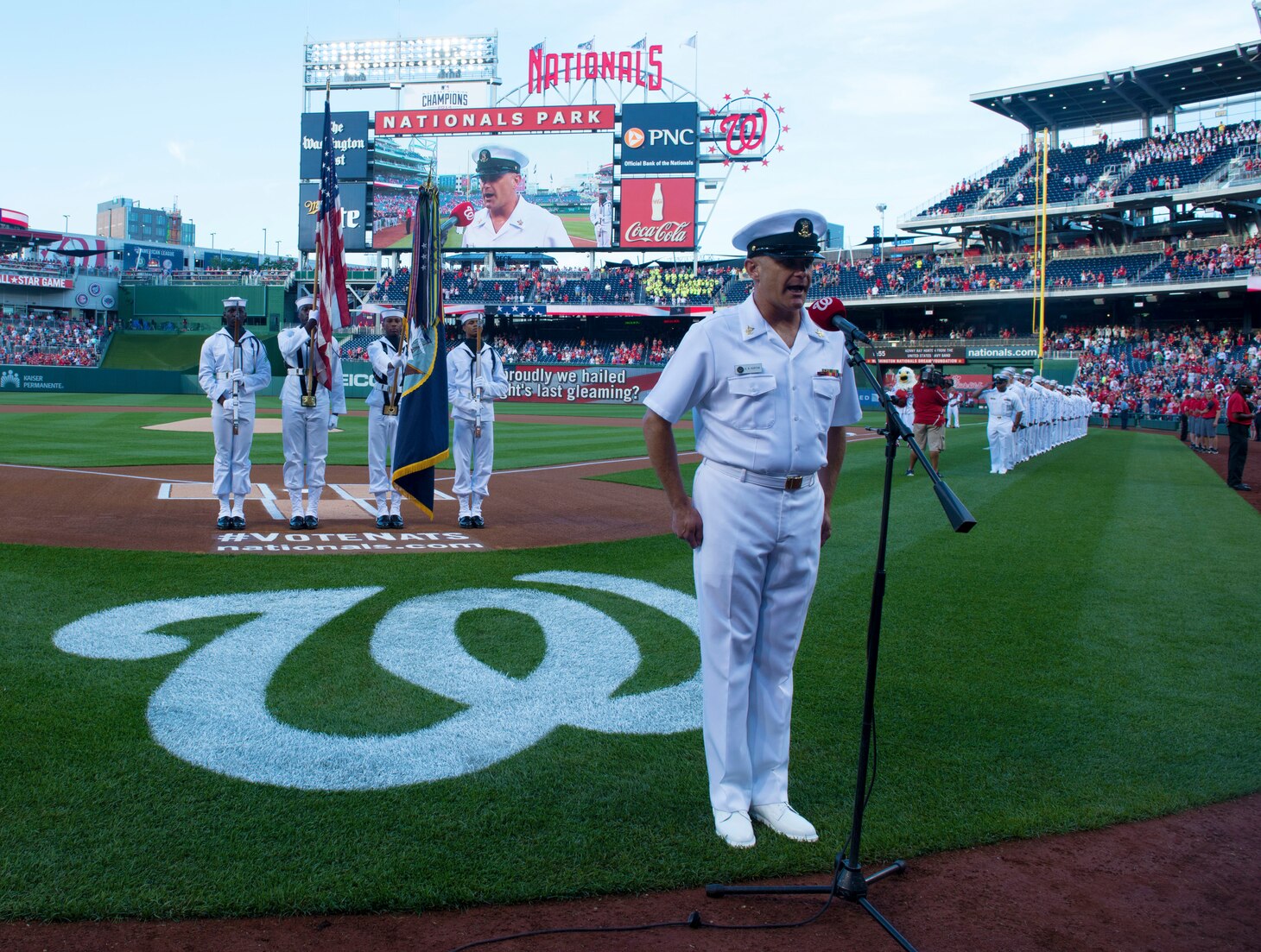 Washington Nationals Honor Sailors During Navy Day > United States Navy ...