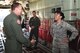 Maj. Gen. Stayce D. Harris, 22nd Air Force commander, receives a tour of a C-130J May 3, 2015, from Lt. Col. Shannon Hailes (left), 815th Airlift Squadron director of operations, at Keesler Air Force Base, Mississippi. Harris visited the 403rd Wing May 1-4 to interact with the Citizen Airmen and gain a better understanding of the organization and the wing’s mission. (U.S. Air Force photo/Tech. Sgt. Ryan Labadens)