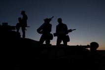Marines with Company A, 1st Tank Battalion, 1st Marine Division, nicknamed “America’s Company,” load main gun rounds on to an M1A1 Abrams Main Battle Tank during Exercise Desert Scimitar aboard Marine Corps Air Ground Combat Center Twentynine Palms, Calif., April 11, 2015. The training gave the Marines the opportunity to refine and rehearse essential combat skills needed in a battlefield environment. Desert Scimitar is an annual exercise that includes elements from the I Marine Expeditionary Force. The exercise focused on conventional operations and provided realistic training that prepared Marines for overseas operations. (U.S. Marine Corps photo by Sgt. Christopher J. Moore/Released)