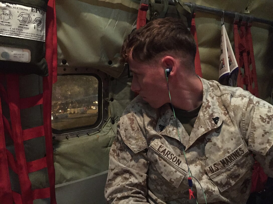 U.S. Marine Cpl. Thor J. Larson, from Hickory, North Carolina, is deployed as part of Joint Task Force 505 in Kathmandu, Nepal following the earthquake that struck there. Larson is a combat correspondent for JTF 505, which is composed of service members from across the U.S. military. Larson is responsible for documenting the military's mission in Nepal via photos, news, video and social media. The task force responded at the request of the Nepalese government with joint capabilities and relief supplies after a 7.8 magnitude earthquake struck Nepal April 25. 