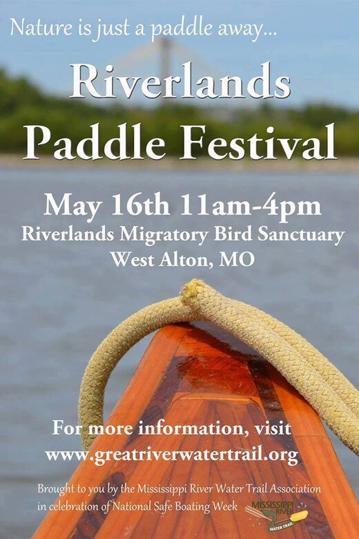 Come out and try paddling canoes, kayaks, and stand-up paddleboards in the calm backwaters of Ellis Bay at the Riverlands Paddle Festival in the Riverlands Migratory Bird Sanctuary, Saturday, May 16, 2015.