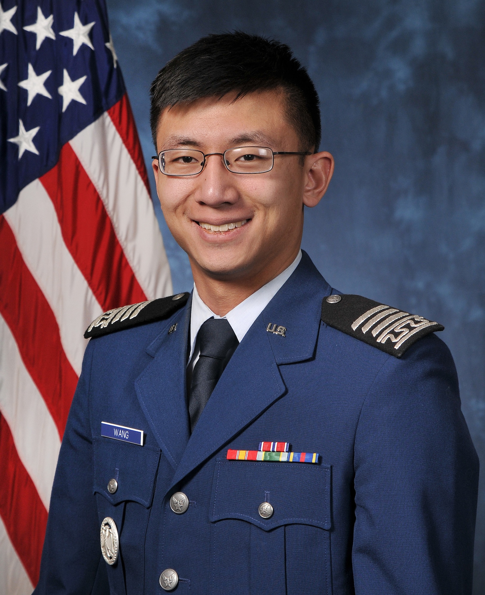 Cadet 1st Class Kwo-Zong Wang will be a member of a U.S. Air Force Academy's Class of 2015. Wang is scheduled to graduate from the Academy May 28, 2015, with a bachelor's degree in Foreign Area Studies. (U.S. Air Force photo)  