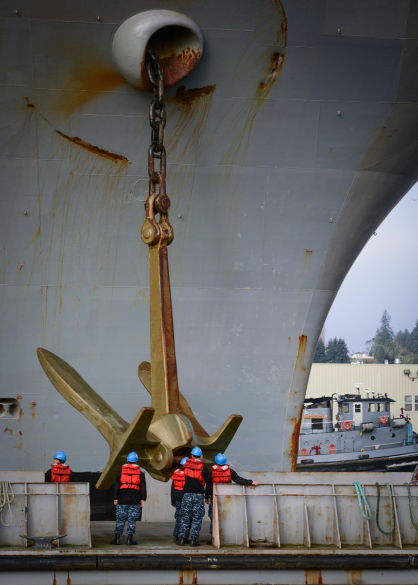 Pulling Their Weight: Anchor and Chain > U.S. Navy - All Hands > Display  Story