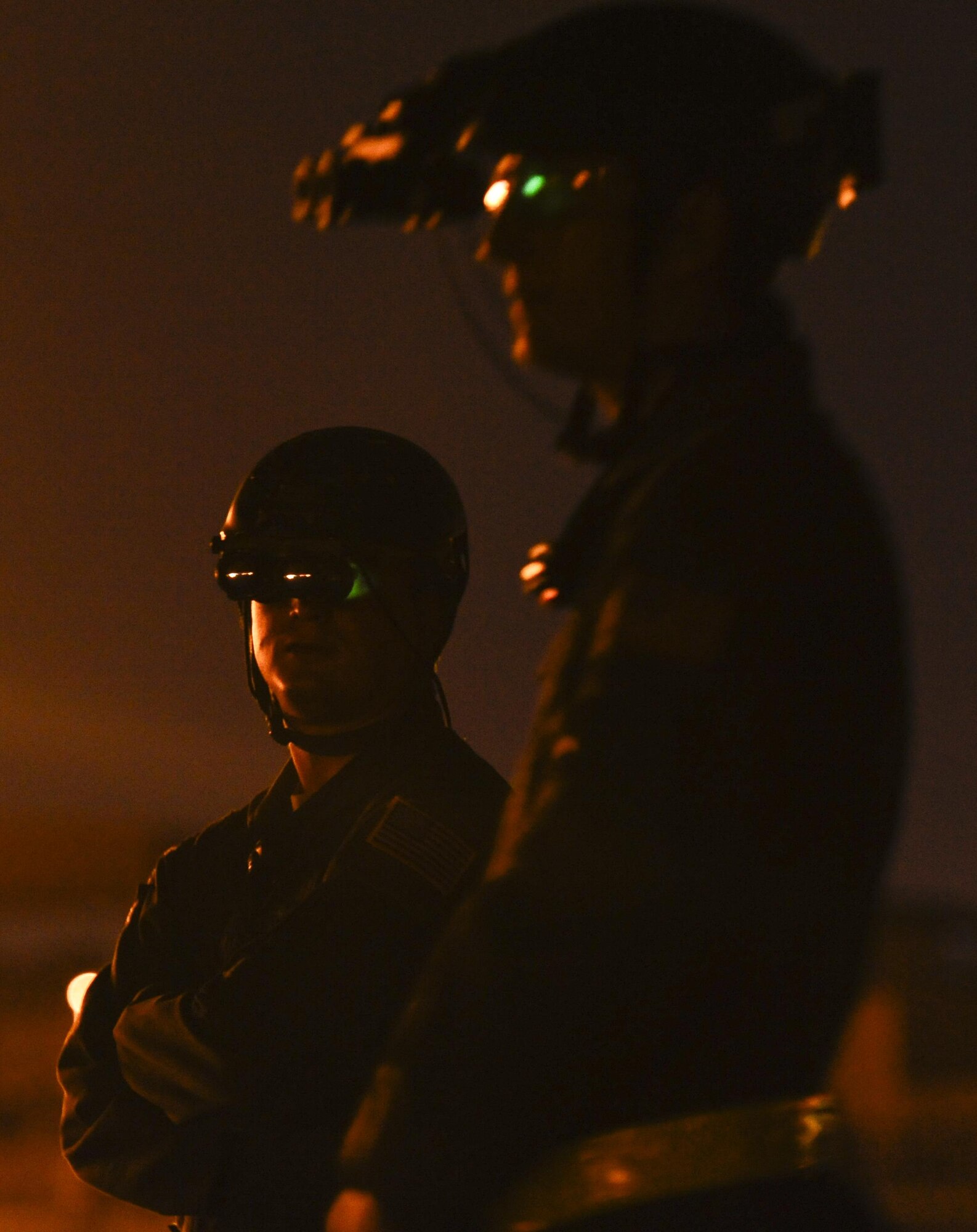 Airmen assigned to the 319th Special Operations Squadron oversee Forward Area Refueling Point training of a U-28A on Hurlburt Field, Fla., May 7, 2015. FARP first came about after the 1980 Iran hostage rescue attempt. After this event, the Air Force realized the need for a highly-efficient way to transfer fuel from one aircraft to another, in non-standard and hostile environments. (U.S. Air Force photo/Airman Kai L. White)
