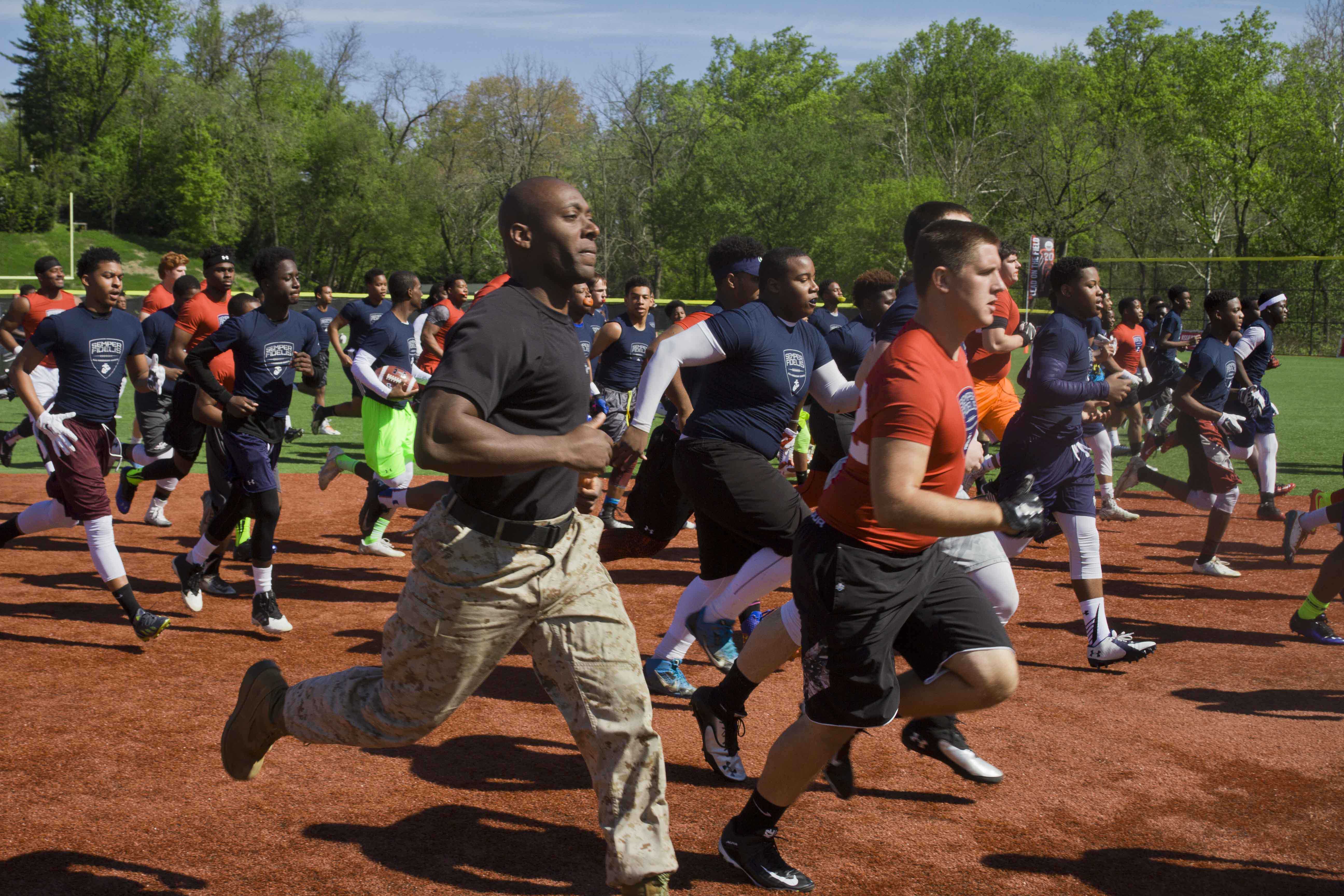 Marine Corps Semper Fidelis All American Football Camp