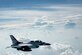 An F-16 Fighting Falcon with the U.S. Air Force Thunderbirds aerial demonstration team flies over North Carolina, May 12, 2015.  The Thunderbirds will be one of many aerial performers at the 2015 Wings Over Wayne Airshow and Open House at Seymour Johnson Air Force Base, N.C., May 16 and 17. (U.S. Air Force photo/Master Sgt. Jocelyn L. Rich-Pendracki) 