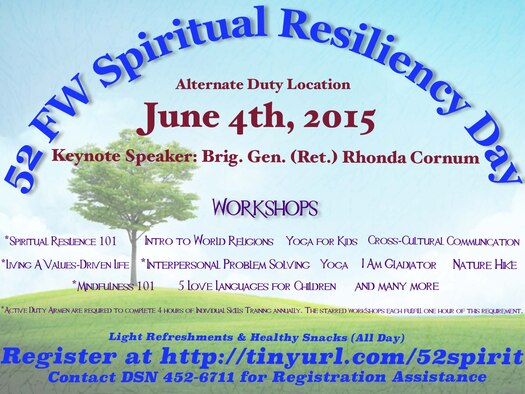 Spiritual Resiliency Day encourages total-person concept