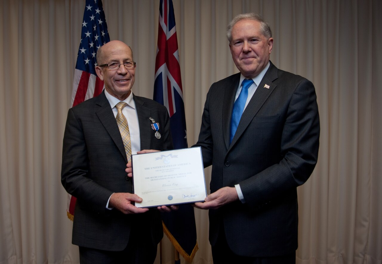 Dod Honors Former Australian Defense Official For Public Service