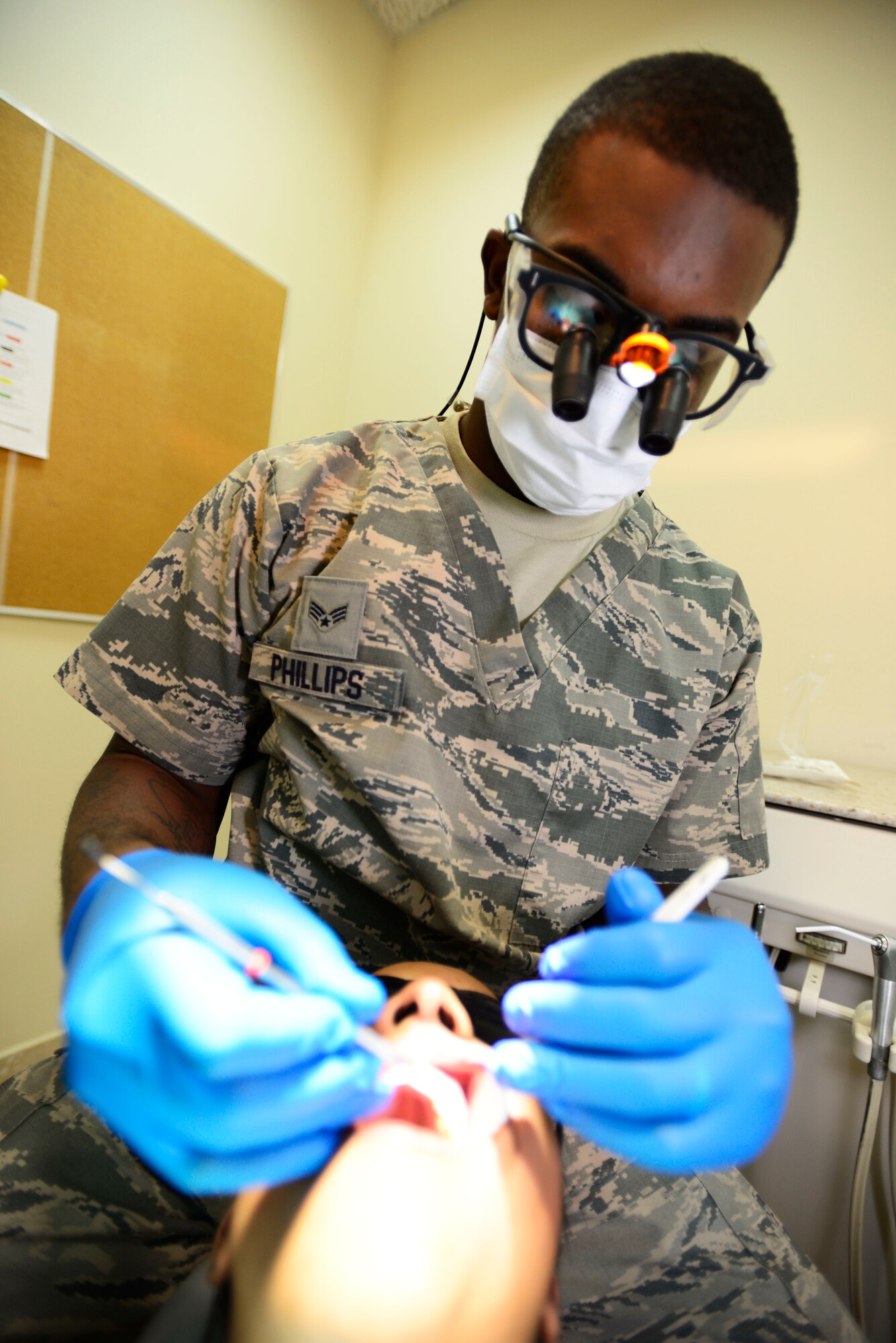 This week’s Rock Solid Warrior is Senior Airman Nakeithian Phillips, a 386th Expeditionary Medical Support dental technician. The Phenix City, Ala., native is deployed from the 23rd Aerospace Medicine Squadron Moody Air Force Base, Ga. 