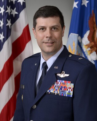 Official Air Force Image: BGen Andrew Gebara Bio Photo