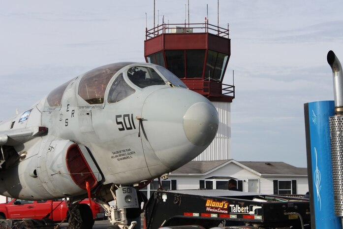 EA-6B at Monroe County Airport