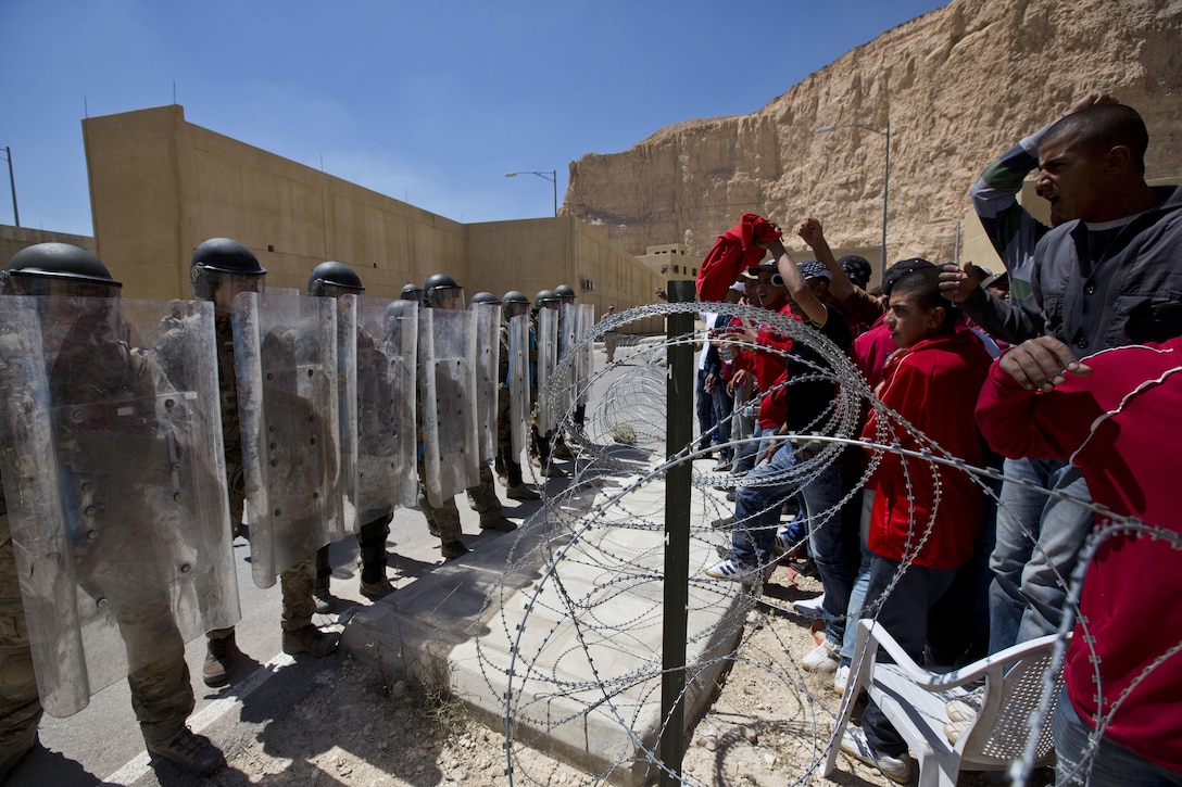 Eager Lion 2015 Evacuation Operation