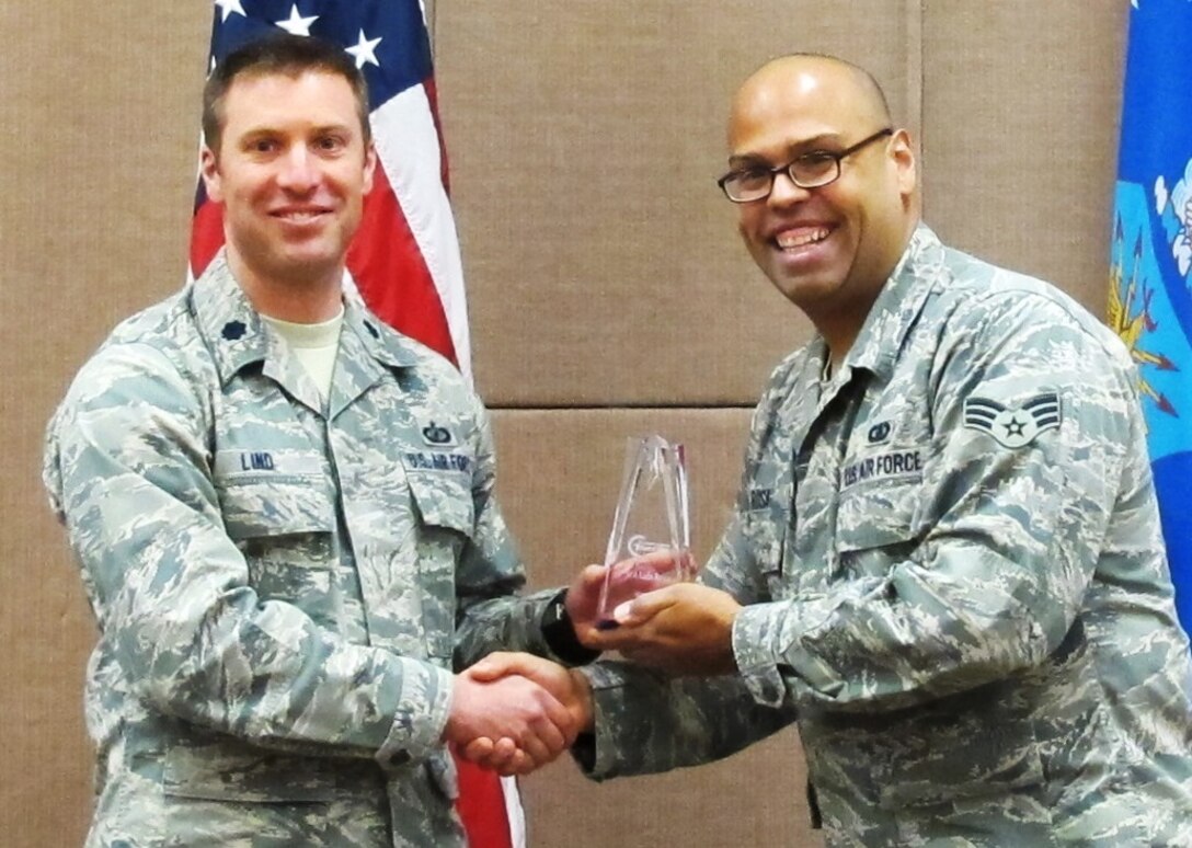 Senior Airman Luis Rosa earned the Band of Flight Airman of the Year Award for 2014. Congratulations, SrA Rosa!