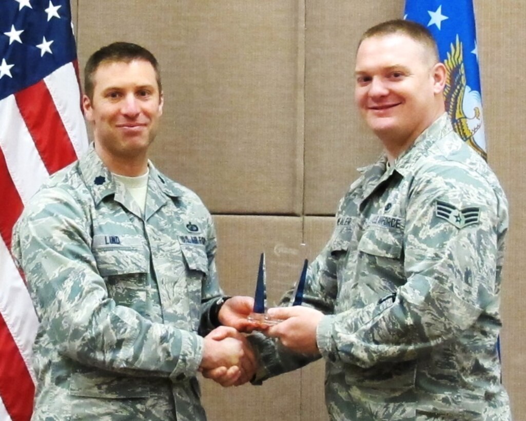 Senior Airman Drew "Otis" Mealer is the Airman level Quarterly Award winner for the Band of Flight, 4th Quarter, 2014.
