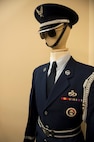 An Honor Guard mannequin displays the proper uniform example for Honor Guard Airmen at Minot Air Force Base, N.D., May 14, 2015. A uniform being within regulations is important to an Honor Guard Airman. (U.S Air Force photo/Airman 1st Class Christian Sullivan)