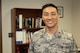 Chaplain (Maj.) Joshua Kim, 459th Air Refueling Wing chaplain, poses for a photo at the 459 ARW chaplain's office at Joint Base Andrews May 3, 2015.  Kim is the winner of the 2014 U.S. Air Force Chaplain Corps  Thoran T. Thielen award, and the 2014 U.S. Air Force Reserve Chaplain Corps Individual Award for Excellence.