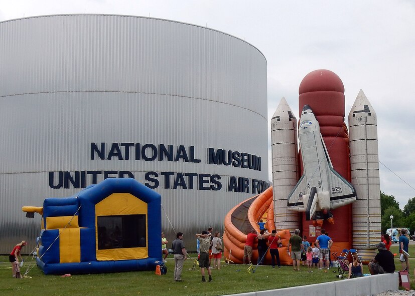 DAYTON, Ohio (05/2015) -- Participants enjoyed a number of hands-on activities during Space Fest on May 15-16 at the National Museum of the U.S. Air Force. (U.S. Air Force photo by Don Popp)