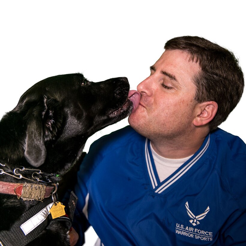 Department of Defense Warrior Games 2015 profile shots of Krystoffer Bowman