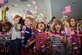 Francis Scott Key Elementary School students cheer for the arrival of the Northeast Indiana Honor Flight at Ronald Reagan Washington National Airport in Arlington, Va., May 20, 2015. The Honor Flight Network is a non-profit organization created to honor America’s veterans for their sacrifices by bringing them to visit and reflect at their memorials. (U.S. Air Force photo/Airman 1st Class Ryan J. Sonnier)