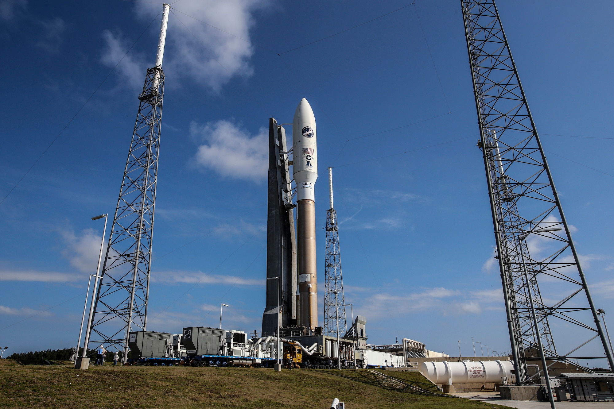 The 45th Space Wing successfully launched a United Launch Alliance-built Atlas V Evolved Expendable Launch Vehicle at 11:05 a.m. EDT, May 20, 2015, from Space Launch Complex 41 at Cape Canaveral Air Force Station, Fla. The Atlas V rocket carried into Low Earth Orbit an X-37B Orbital Test Vehicle (OTV), marking the fourth space flight for the X-37B program. (Photo/United Launch Alliance) 
