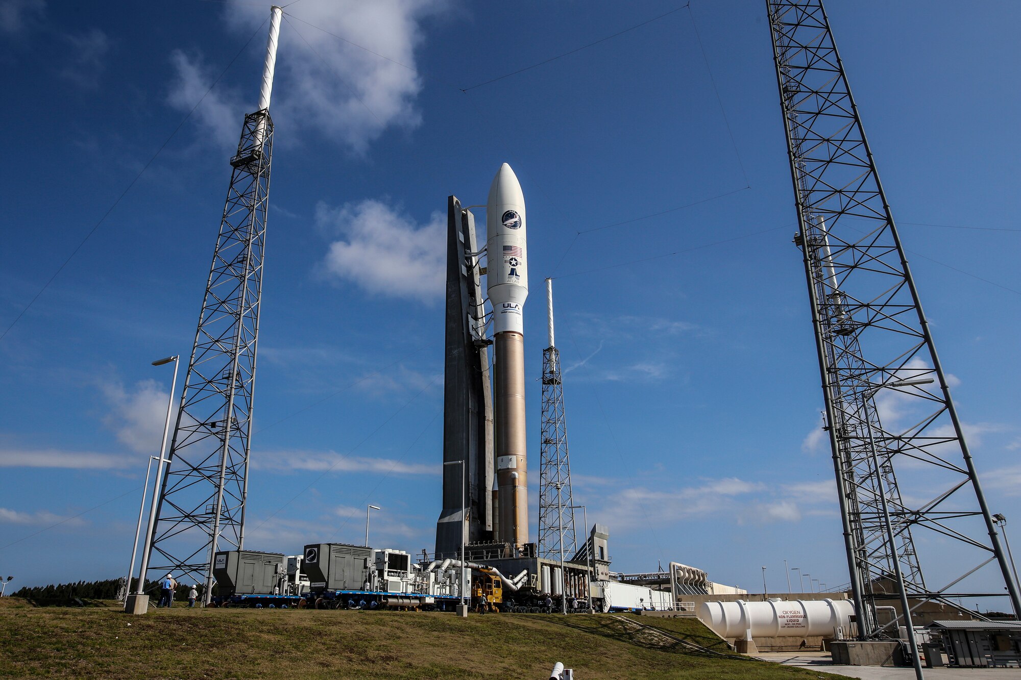 The 45th Space Wing successfully launched a United Launch Alliance-built Atlas V Evolved Expendable Launch Vehicle at 11:05 a.m. EDT, May 20, 2015, from Space Launch Complex 41 at Cape Canaveral Air Force Station, Fla. The Atlas V rocket carried into Low Earth Orbit an X-37B Orbital Test Vehicle (OTV), marking the fourth space flight for the X-37B program. (Photo/United Launch Alliance) 
