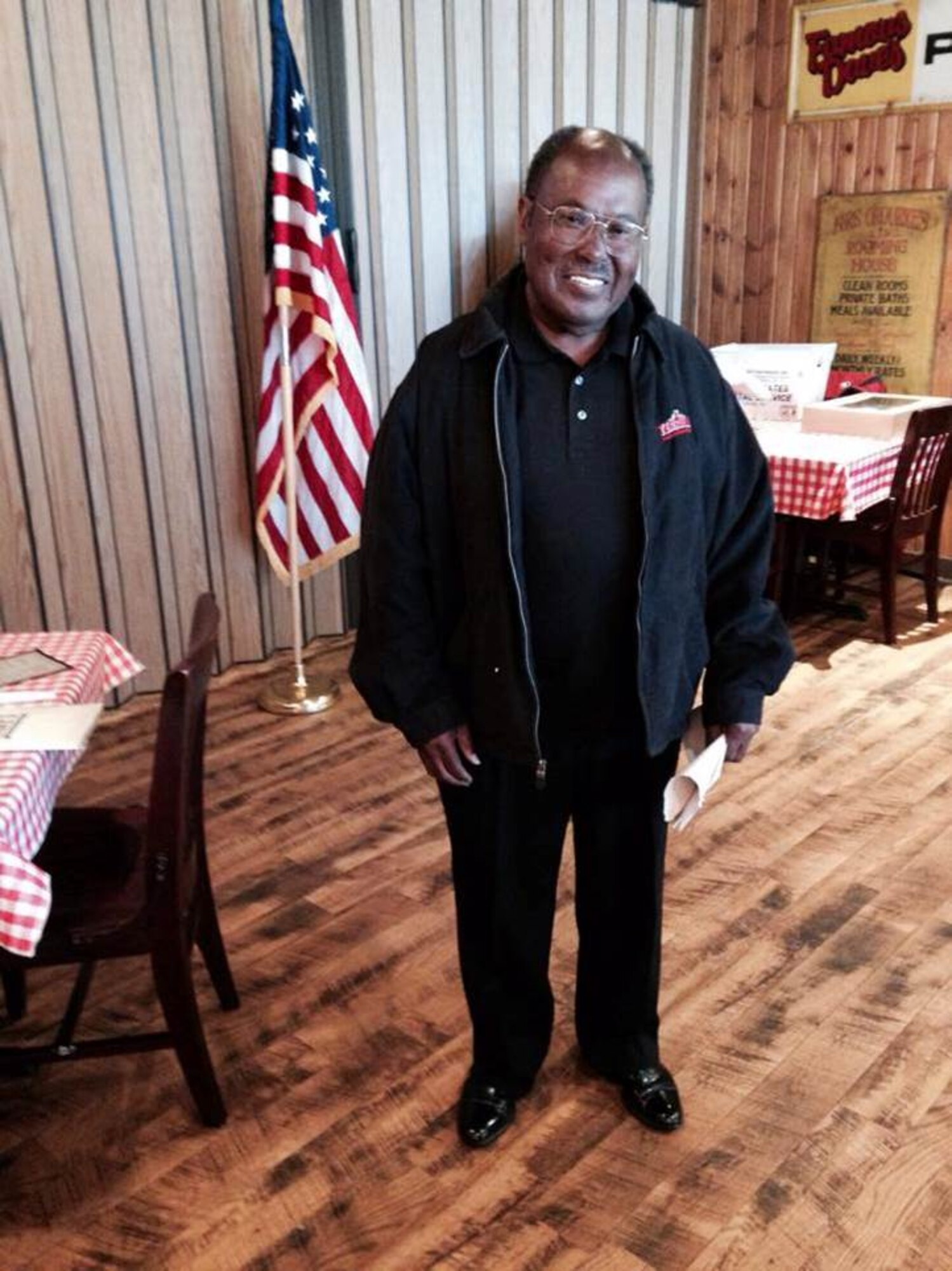 A photo of Bill Campbell at his going away luncheon May 18. (Courtesy photo)