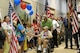 U.S. Air Force Airmen from the New Jersey Air National Guard’s 177th Civil Engineering Squadron came together with fellow military service members and people from the community to line the halls of Clearwater International Airport, Fla. to welcome home veterans of World War II on May 19, 2015. The honor flight was returning from a trip to Washington D.C. to visit war memorials.  (U.S. Air National Guard photo by Airman 1st Class Amber Powell/Released)