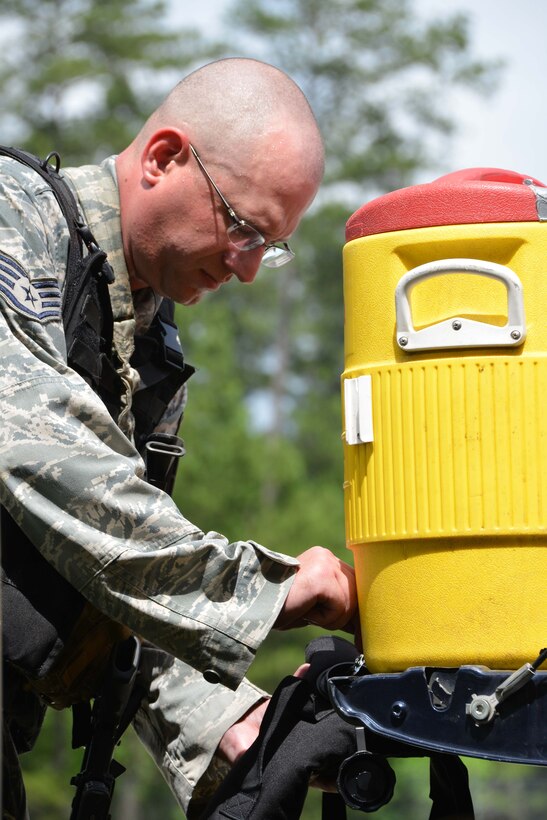 If your body is exposed to more heat than it can handle, certain heat injuries can result. Injuries such as heat exhaustion and heat stroke cause more deaths annually than hurricanes, tornadoes, lightning, floods and earthquakes combined, according to the National Safety Council. (U.S. Air Force photo by Ed Aspera)
