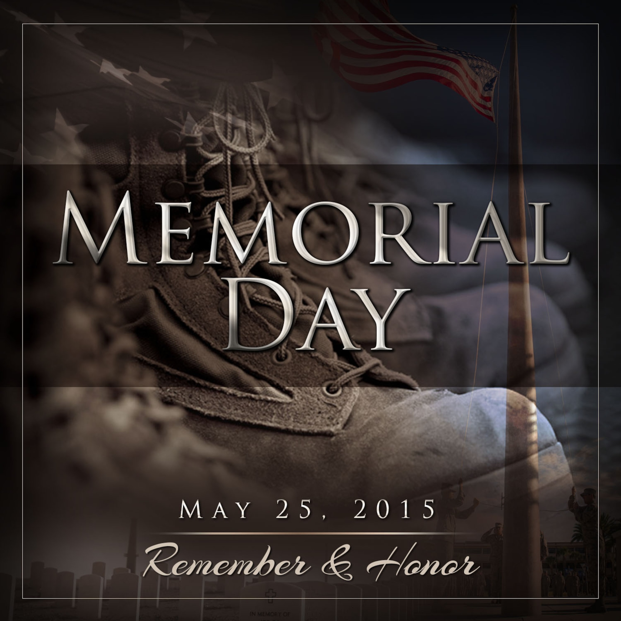 Memorial Day 2015 (U.S. Air Force graphic/James Rainier)