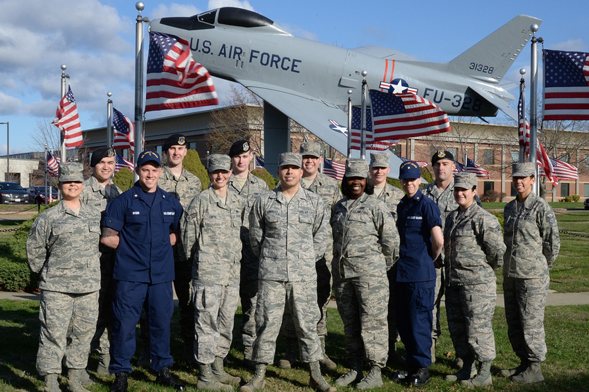 Airman Leadership School Class 15D. (U.S. Air Force photo by Linda LaBonte Britt)