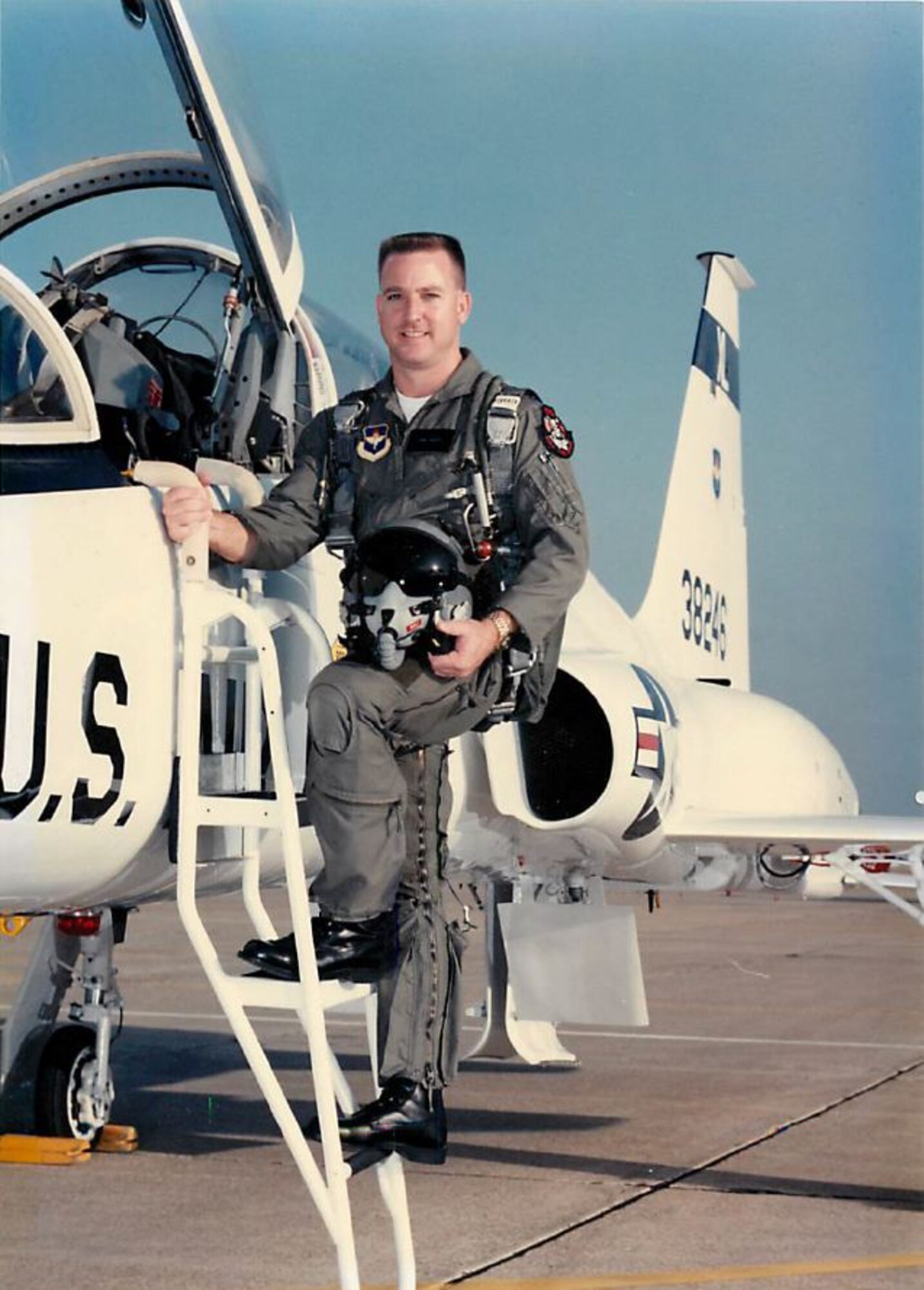 First Lieutenant Kevin Lamberth, now a colonel serving as vice-superintendent of the U.S. Air Force Academy, began his career in the enlisted corps in 1983. (Courtesy photo)