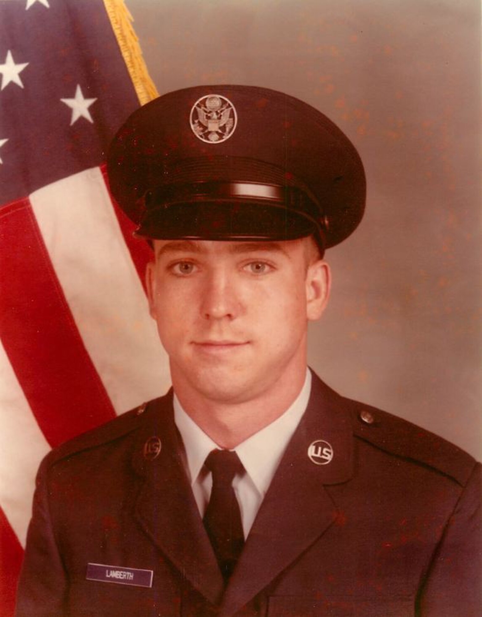 Airman Basic Kevin Lamberth, now a colonel serving as vice-superintendent of the U.S. Air Force Academy, began his career in the enlisted corps in 1983. (Courtesy photo)