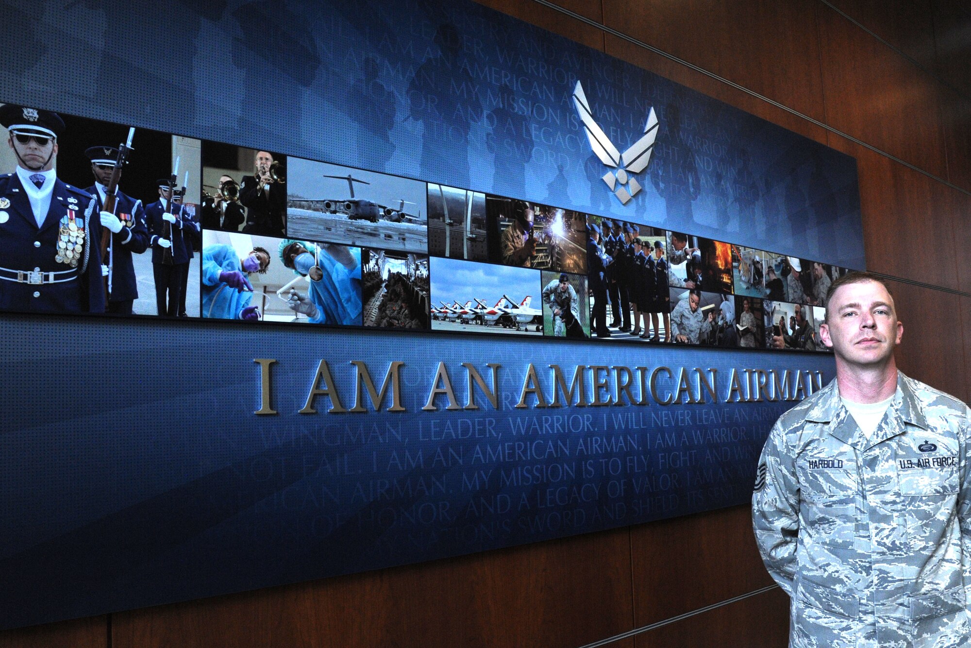 Tech. Sgt. Adam Harbold, Air Force District of Washington NCO in charge of the Commander’s Support Staff Personnel Management Division, is an AFDW Capital Airman. Harbold, a native of Littlestown, Pennsylvania, joined the AFDW staff in December 2014. (U.S. Air Force photo/Master Sgt. Tammie Moore)