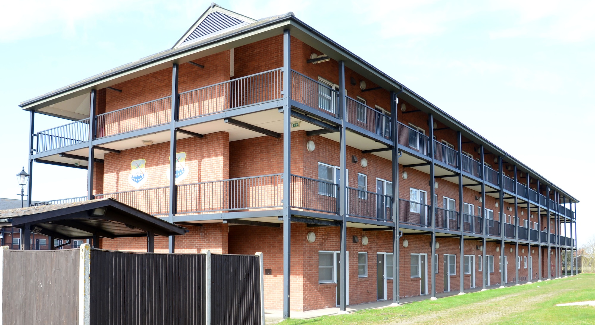 Dormitory 111 is ready for use after a renovation project March 24, 2015, on RAF Mildenhall, England. The 100th Civil Engineer Squadron renovated the dorm to improve the quality of life for the Airmen housed there. (U.S. Air Force photo by Gina Randall/Released)