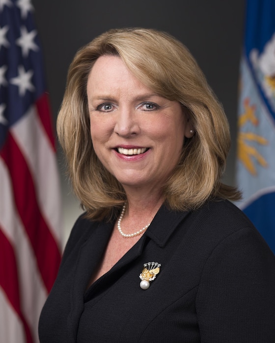 The Secretary of the Air Force Deborah Lee James was photographed in the Pentagon on Dec. 17, 2013. (U.S. Air Force photo/Jim Varhegyi)